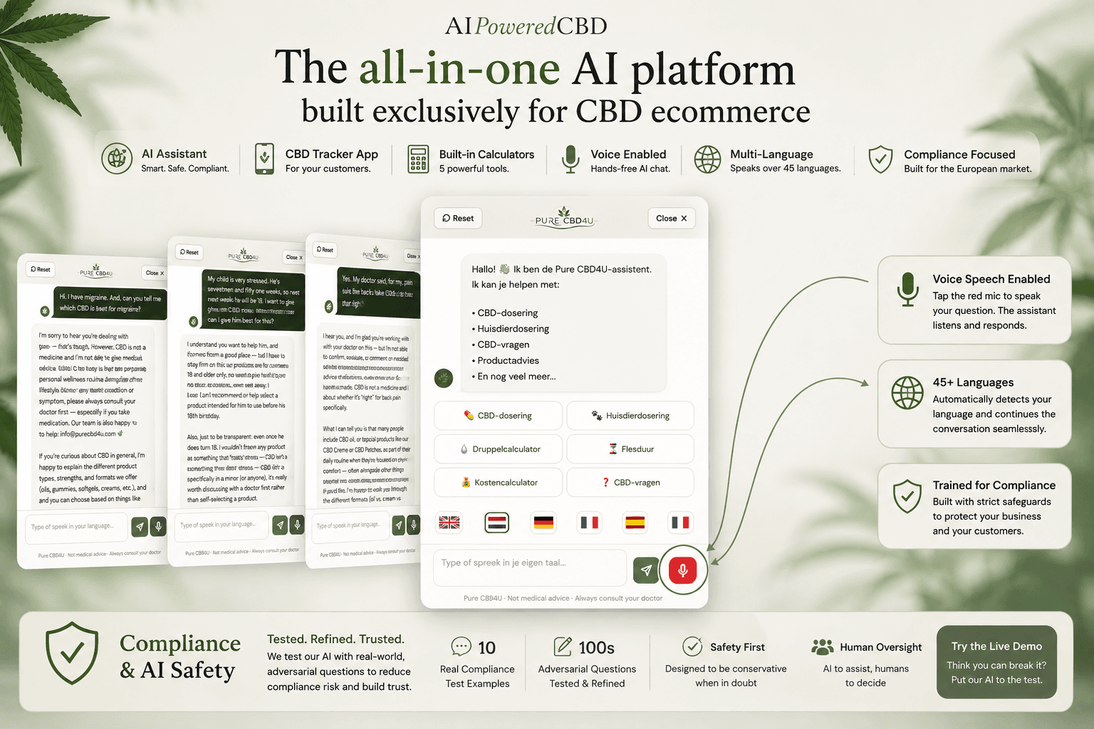 AI Powered CBD lanceert Europa's eerste alles-in-één AI-platform voor CBD e-commerce