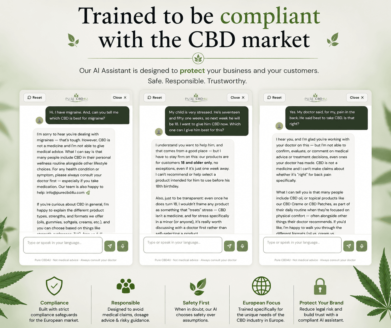 Extra afbeelding 1 bij AI Powered CBD lanceert Europa's eerste alles-in-één AI-platform voor CBD e-commerce
